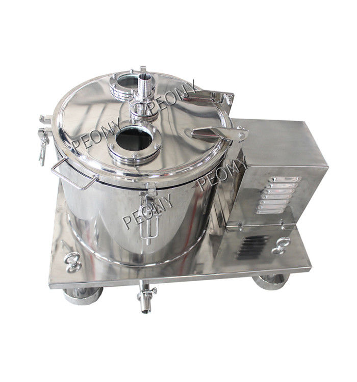 CBD Oil Jacketed Botanical Extraction Centrifuge Industrial Separator For Spin