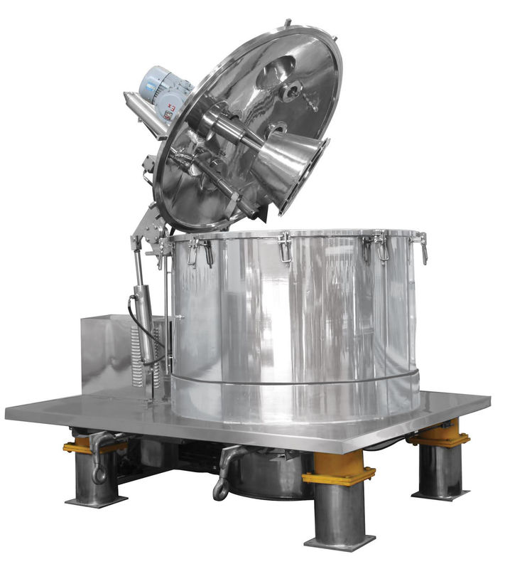 Steel Automatic Horizontal Shaking Bag Centrifuge For Drying Cornstarch