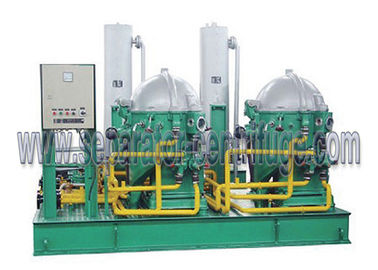 Automatic Solid Liquid Disc Stack Separator - Centrifuge , Fuel Oil Centrifuge