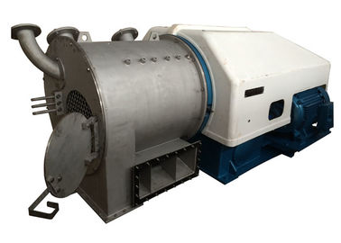 Automatyczne sterowanie PLC ze stali nierdzewnej 2Stage Pusher Centrifuge Sea Salt Centrifuge do odwodnienia